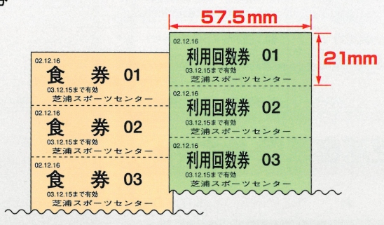 チケットについて